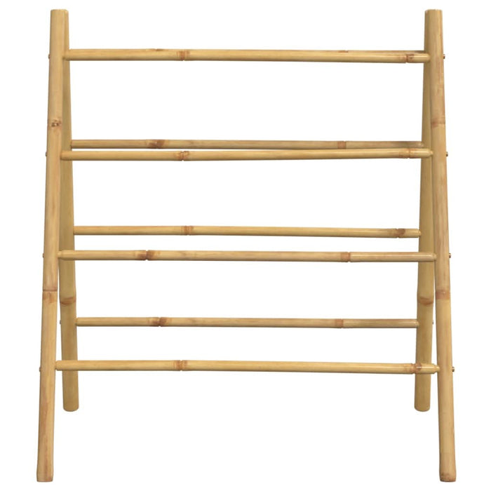 Scară dublă pentru prosoape cu 4 trepte, 90x50x100 cm, bambus - WALTI WALTI