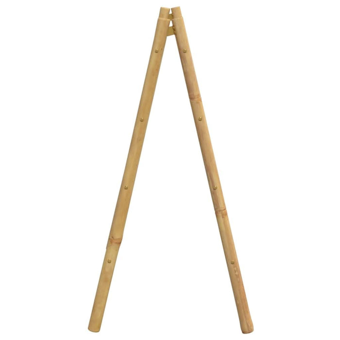Scară dublă pentru prosoape cu 4 trepte, 90x50x100 cm, bambus - WALTI WALTI