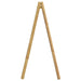 Scară dublă pentru prosoape cu 4 trepte, 90x50x100 cm, bambus - WALTI WALTI