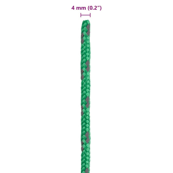 Funie pentru cort cu chei reflectorizante, 8 buc., 4 m, 4 mm - WALTI WALTI