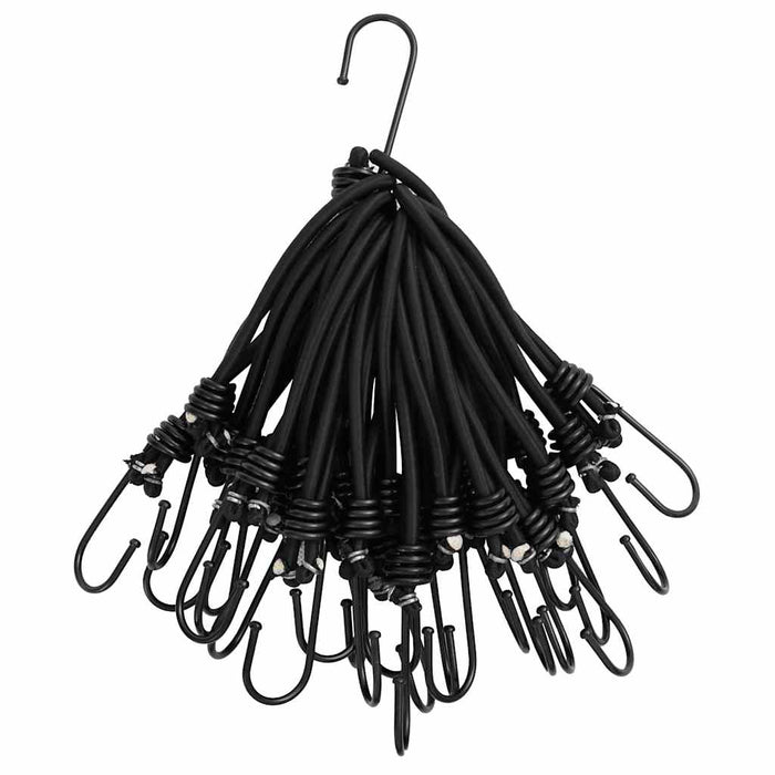 Funie elastică cu cârlige, 50 buc., 17 cm WALTI