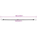 Corzi elastice cu benzi reflectorizante/cârlige 50 buc. 88 cm - WALTI WALTI