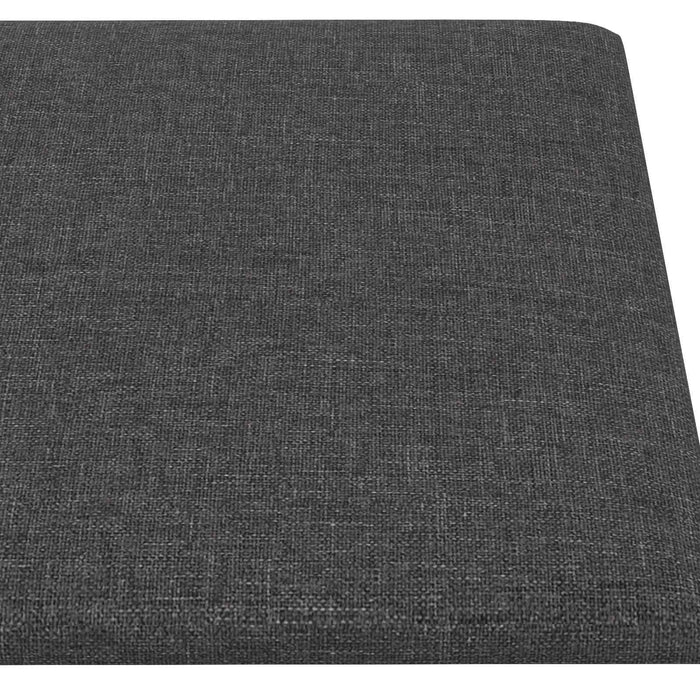 Tăblie de Pat pentru Perete 12 pcs Gri închis 30 x 15 cm - WALTI WALTI