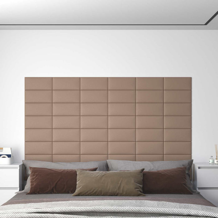 Tăblie de Pat pentru Perete 12 pcs Cappuccino 30 x 15 cm - WALTI WALTI