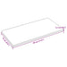 Tăblie de Pat pentru Perete 12 pcs Cappuccino 30 x 15 cm - WALTI WALTI
