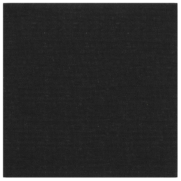 Tăblie de Pat pentru Perete 12 pcs Negru 30 x 30 cm țesătură - WALTI WALTI