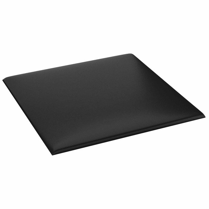 Tăblie de Pat pentru Perete 12 pcs Negru 30 x 30 cm țesătură - WALTI WALTI