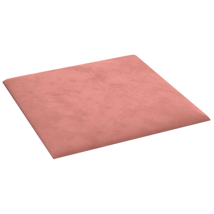 Tăblie de Pat pentru Perete 12 pcs Roz Catifea - WALTI WALTI
