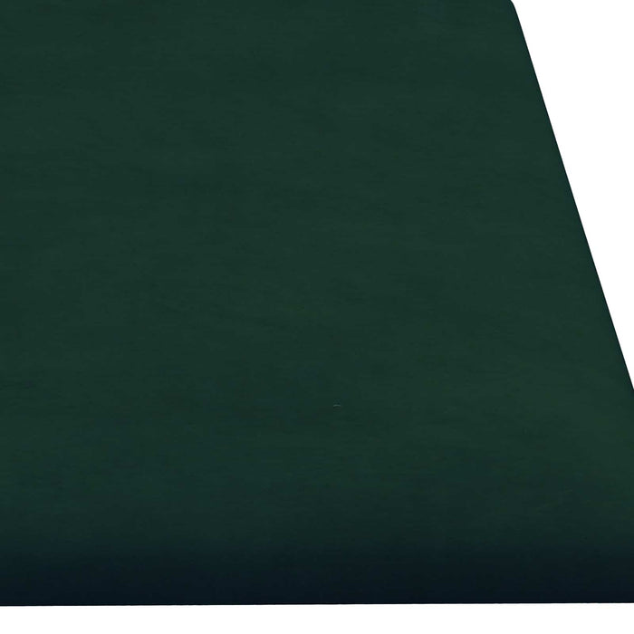 Tăblie de Pat pentru Perete 12 pcs Verde închis Catifea - WALTI WALTI