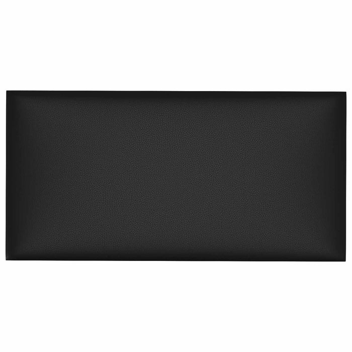 Tăblie de Pat pentru Perete 12 pcs Negru 60 x 30 cm țesătură - WALTI WALTI