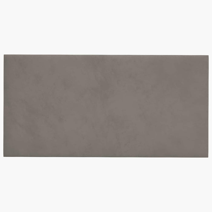 Tăblie de Pat pentru Perete 12 pcs Gri deschis Catifea - WALTI WALTI