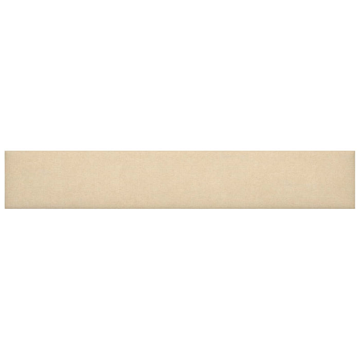 Tăblie de Pat pentru Perete 12 pcs Crem 90 x 15 cm țesătură - WALTI WALTI