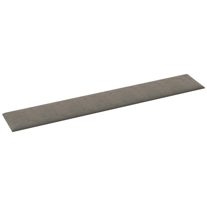 Tăblie de Pat pentru Perete 12 pcs Gri deschis Catifea - WALTI WALTI