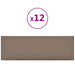 Tăblie de Pat pentru Perete 12 pcs Cappuccino 90 x 30 cm - WALTI WALTI