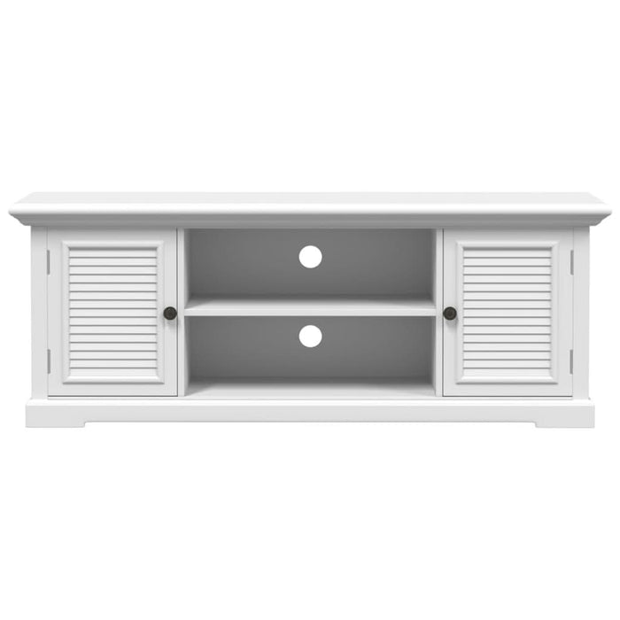 Dulap TV, alb, 110x30x41 cm, lemn prelucrat - WALTI WALTI