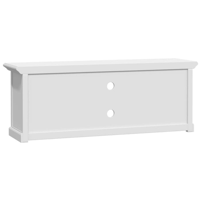 Dulap TV, alb, 110x30x41 cm, lemn prelucrat - WALTI WALTI