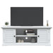 Dulap TV, alb, 110x30x41 cm, lemn prelucrat - WALTI WALTI