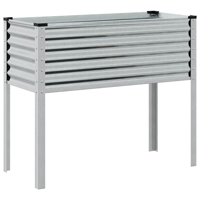 Jardinieră de grădină 100x45x90 cm, oțel galvanizat WALTI