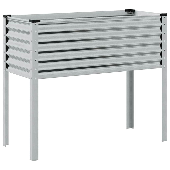 Jardinieră de grădină 100x45x90 cm, oțel galvanizat WALTI