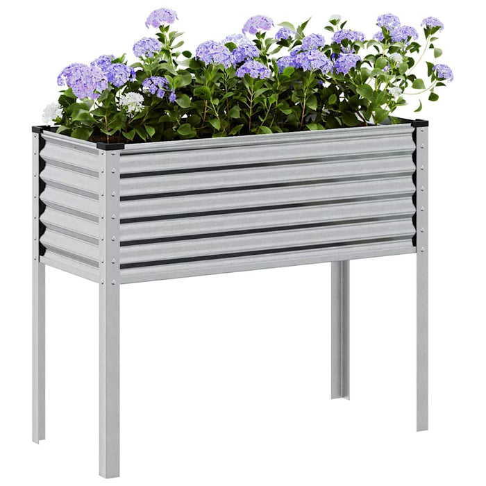 Jardinieră de grădină 100x45x90 cm, oțel galvanizat WALTI