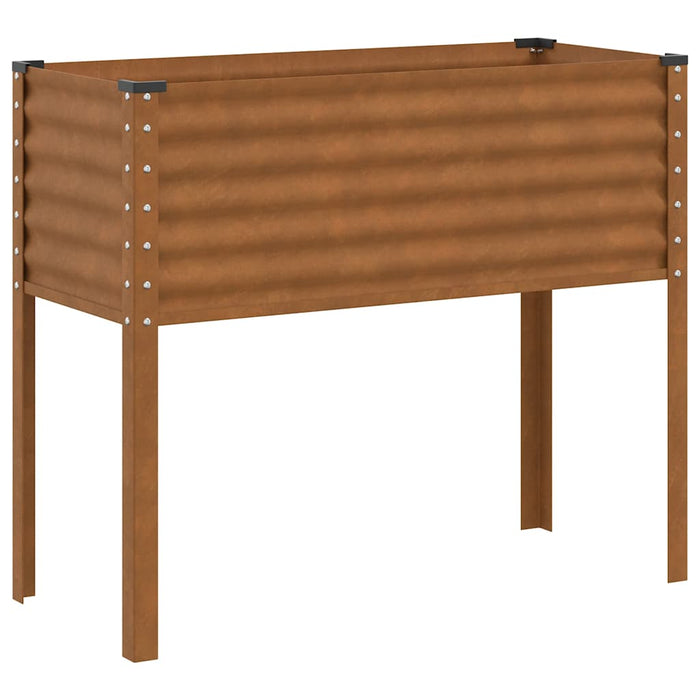 Jardinieră de grădină 100x45x90 cm, oțel rezistent la intemperii WALTI