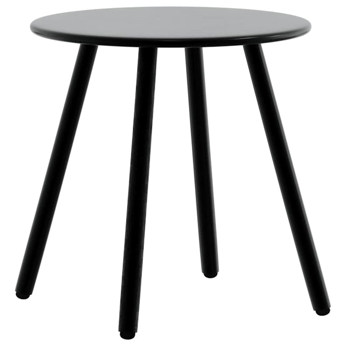 Set scaune de grădină 3 buc Poly Rattan negru - WALTI WALTI