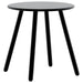 Set scaune de grădină 3 buc Poly Rattan alb și negru - WALTI WALTI