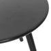 Set scaune de grădină 3 buc Poly Rattan alb și negru - WALTI WALTI