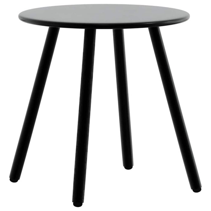 Set scaune de grădină 3 buc Polyrattan negru și gri deschis - WALTI WALTI