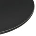 Masă de grădină rotundă, negru, Ø60x105 cm, oțel - WALTI WALTI