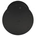 Masă de grădină rotundă, negru, Ø60x105 cm, oțel - WALTI WALTI