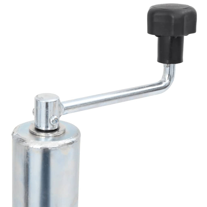 Roată manevră remorcă 60 mm 2 tub susținere/3 cleme despicate WALTI