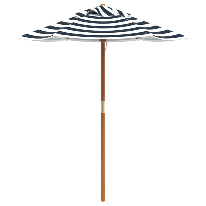 Masă de picnic pentru 4 copii, cu umbrelă, lemn masiv brad - WALTI WALTI