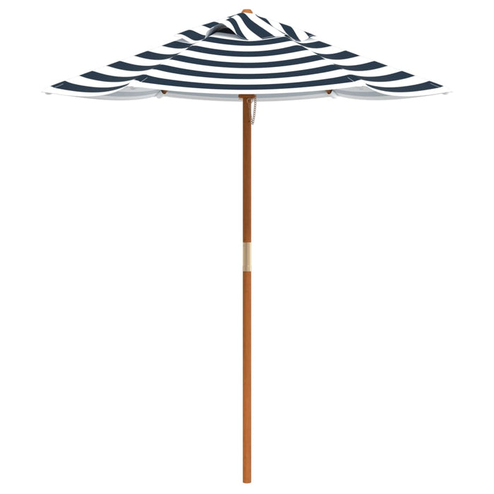 Masă de picnic pentru 4 copii, cu umbrelă, lemn masiv brad - WALTI WALTI