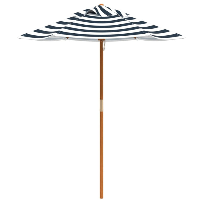 Masă picnic pentru 4 copii cu umbrelă, rotundă, lemn masiv brad - WALTI WALTI