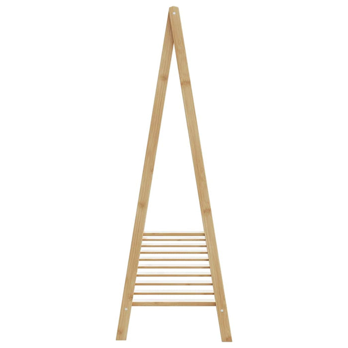 Cuier pentru haine cu rafturi, 106x34x102 cm, bambus - WALTI WALTI