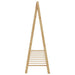 Cuier pentru haine cu rafturi, 106x34x102 cm, bambus - WALTI WALTI