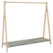Cuier pentru haine cu rafturi, 106x34x102 cm, bambus - WALTI WALTI