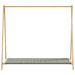 Cuier pentru haine cu rafturi, 106x34x102 cm, bambus - WALTI WALTI