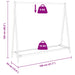 Cuier pentru haine cu rafturi, 106x34x102 cm, bambus - WALTI WALTI