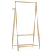 Cuier pentru haine cu rafturi, 96x45,5x150,5 cm, bambus - WALTI WALTI