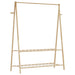 Cuier pentru haine cu rafturi, 132x45,5x150,5 cm, bambus - WALTI WALTI