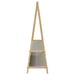 Cuier pentru haine cu rafturi, 132x45,5x150,5 cm, bambus - WALTI WALTI