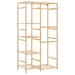 Cuier pentru haine cu rafturi, 100x50x184,5 cm, bambus - WALTI WALTI