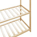 Cuier pentru haine cu rafturi, 110x40x175 cm, bambus - WALTI WALTI