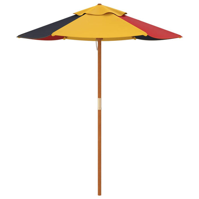 Umbrelă de grădină pentru copii cu stâlp din lemn, Ø120x140 cm - WALTI WALTI