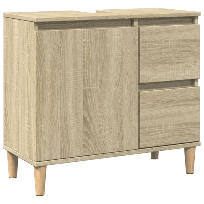 Dulap de baie, stejar sonoma, 65x33x60 cm, lemn prelucrat - WALTI WALTI