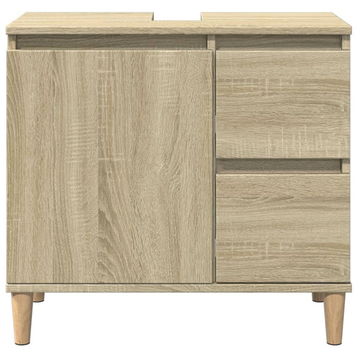 Dulap de baie, stejar sonoma, 65x33x60 cm, lemn prelucrat - WALTI WALTI