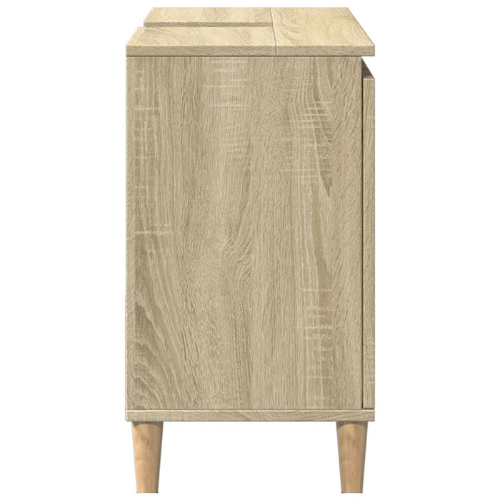 Dulap de baie, stejar sonoma, 65x33x60 cm, lemn prelucrat - WALTI WALTI