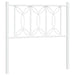 Tăblie de pat de schimb metalică, alb, 75 cm - WALTI WALTI